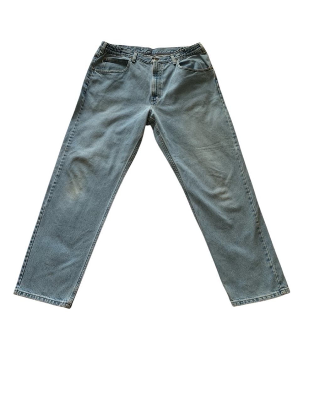 LL Bean Elastic Comfort Waist Blue Jeans 37x32